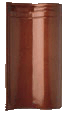 Hohlfalzziegel kupfer